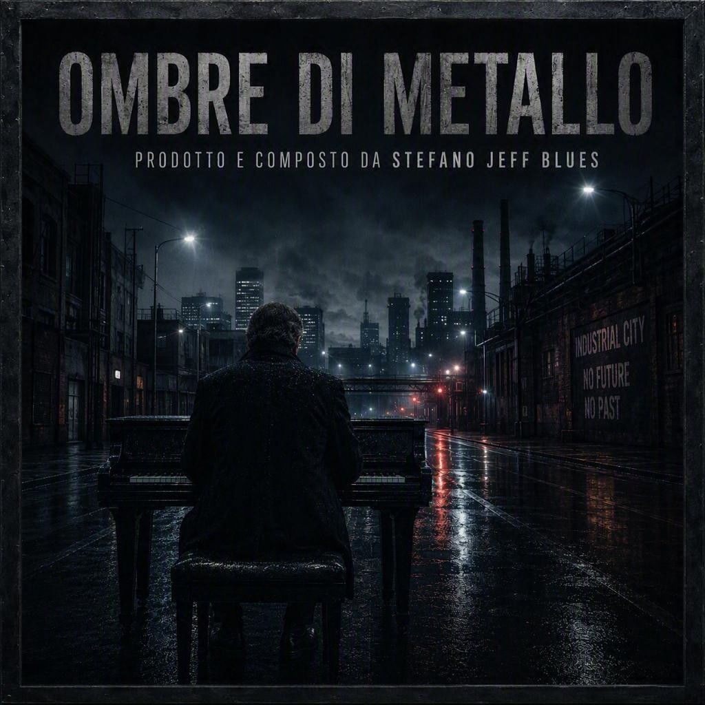 Copertina dell'album Ombre di Metallo di Stefano Jeff Blues
