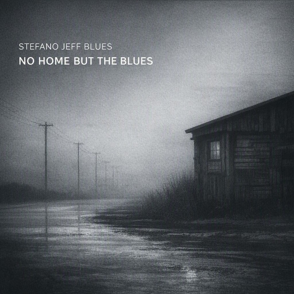 Copertina dell'album No Home but the Blues di Stefano Jeff Blues